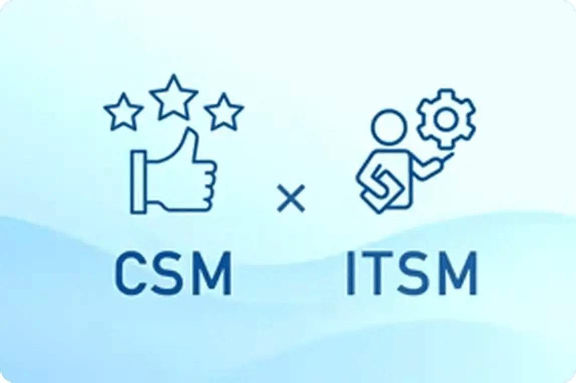 CSMとITSMの連携システム CSMとITSMの連携システム