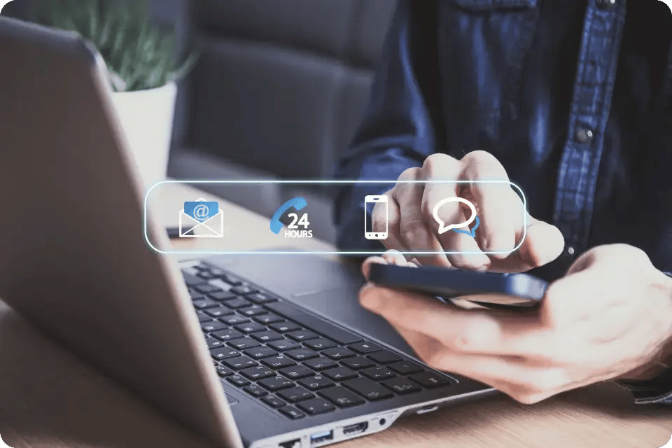 カスタマーポータルを利用するイメージ カスタマーポータルを利用するイメージ