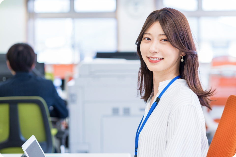 働きやすく柔軟なワークスタイルイメージ